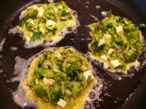 green vegetable fritters