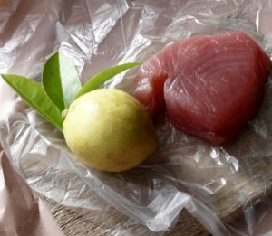 raw fish kokoda