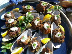 mussel fritters