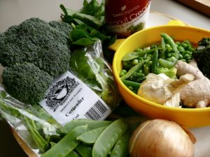 spring green vegetable soup