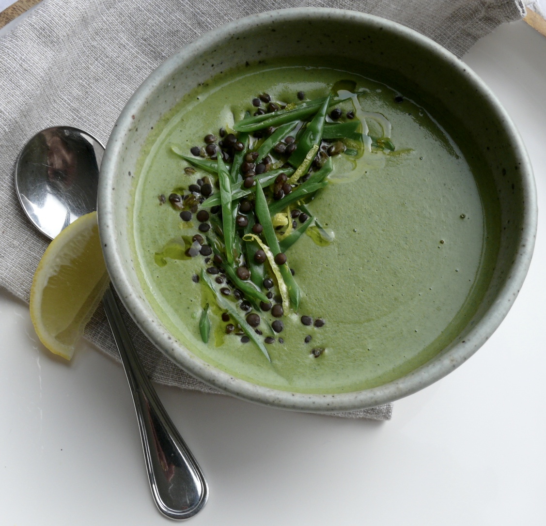 green vegetable soupspring