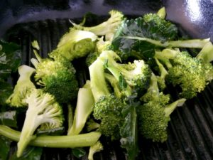 medjool date and char grilled broccoli salad