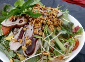 vietnamese duck noodle salad