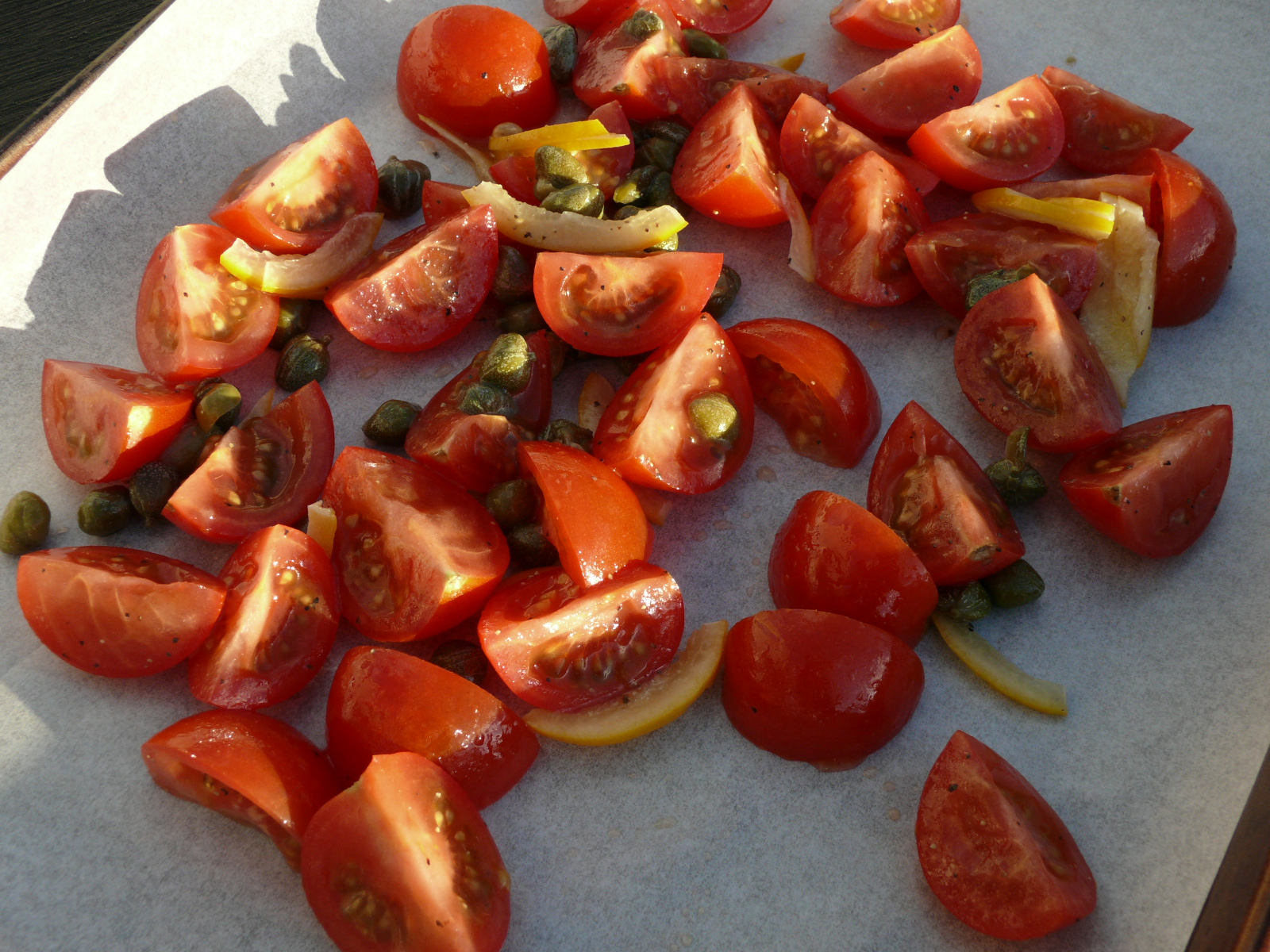 roast fennel and tomatoes