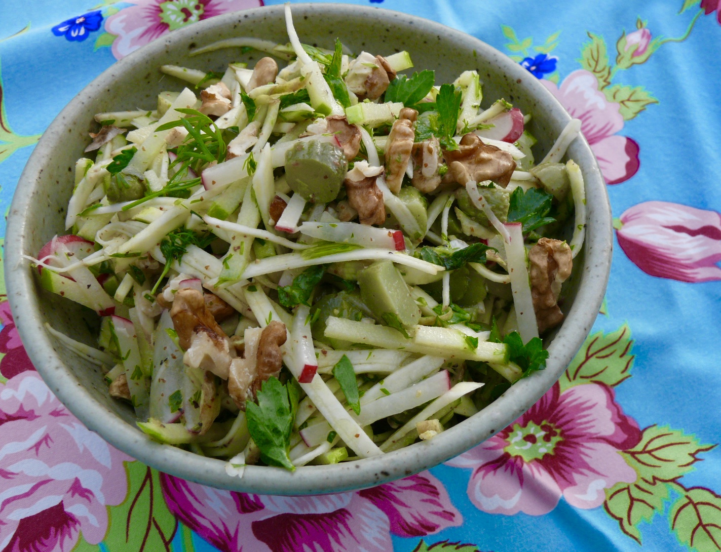 simple celeriac salad