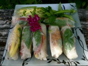 vietnamese rice paper rolls