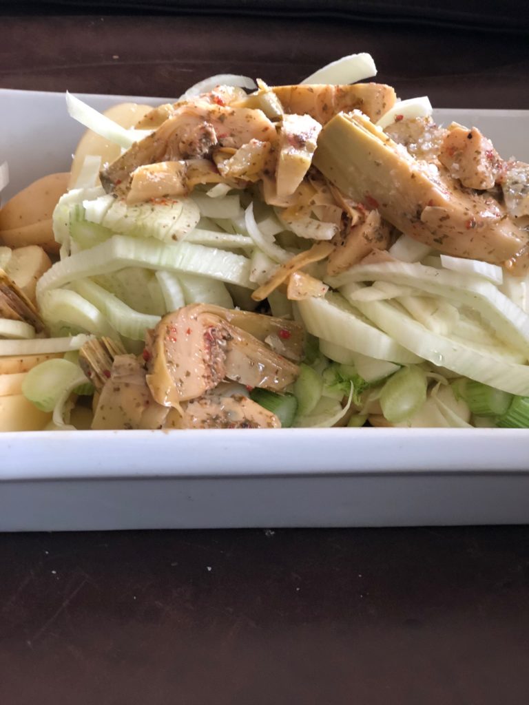 Fresher, Lighter Potato, Fennel and Artichoke Gratin Fresh Kitchen